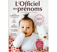 L'officiel des prénoms 2023