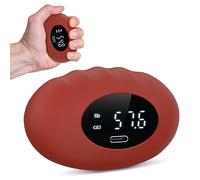 LOFICOPER Grip Strength Tester, 396lbs/180kg Digital Grip Strengthener, Electronic Hand Dynamometer with LED Display, Counting, Digital Hand Dynamometer for Athletes, Home, School, Strength Testing