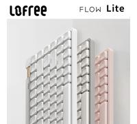 Lofree FLOW Lite 84/100Keys Mechanical Keyboard Wireless 2.4G Bluetooth&Wired Connection for Windows Mac/Specter Linear Switches Flow Lite100-Gray