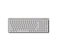 LOFREE Flow Lite100 Keys Low Profile Mechanical Keyboard, Swappable Rechargeable Wireless Keyboard with 2.4G Receiver, Bluetooth and Wired Connection for Windows,Mac/Linear Switches(Marble) US-Layout