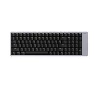 LOFREE Flow2 Low-Profile Mechanical Keyboard, Aluminum Alloy with Pulse Tactile Switches, Rechargeable Wireless Keyboards with 3 Mode Connections for Windows, macOS (Space Gray, 100 Keys) US-Layout