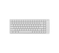 LOFREE Flow2 Low-Profile Mechanical Keyboard, Aluminum Alloy with Surfer Linear Switches, Rechargeable Wireless Keyboards with 3 Mode Connections for Windows, macOS (Silver, 84 Keys) US-Layout