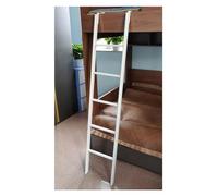 Loft Bed Ladder for Teens Catible with Cara Sturdy Iron Design for Bunk Beds Ideal for Bedrooms Single Beds White h SpaceSaving Solut