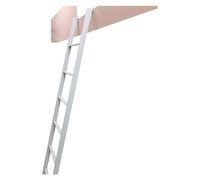 Loft Bunk Bed Ladder for Adults & Kids 67" Replacement Hoo for van & Trailer White Color Sturdy & Safe Design Perfect for SpaceSaving Soluts