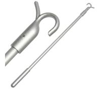 Loft Hatch Pole with Hook, 1pcs Telescopic Loft Ladder Pole for Window Blind Control and Curtain Rod Adjustment,Window Pole Opener Extendable Pole for Hard-to-Reach Windows and Loft Access Systems