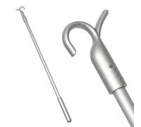 Loft Ladder Pole with Hook, Adjustable Pole for Loft Hatch Access and Window Blinds Control, Replacement Tool for Hard-to-Reach Windows and Curtain Rods, Durable Construction for Home and Office Use