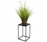 Loft Modern Metal Plant Display Stand 40 cm Black