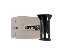LOFT-TRAC 48 Pack Loft Stilts Legs 175mm, Loft Insulation Spacers for Raised Storage Boarding, Heavy-Duty Attic Floor Supports, Attic Stilts Prevents Heat Loss, Loft - Trac Legs, Load Bearing 500kg