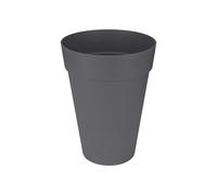 Loft Urban Tall Flowerpot 42cm Anthracite Indoor Outdoor Plastic Planter Pot