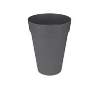 Loft Urban Tall Planter 35cm Anthracite Plastic Pot Indoor Outdoor Water Saver