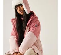Lofthouse Durable Insulating Baffled Hooded Jacket Regatta Dusty Pink 5-6 Years