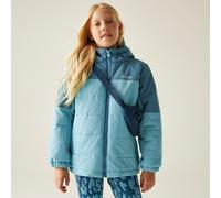 Lofthouse Durable Insulating Baffled Hooded Jacket Regatta Light Blue 5-6 Years