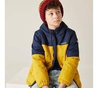 Lofthouse Durable Insulating Baffled Hooded Jacket Regatta Yellow 4-5