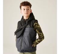 Lofthouse Hooded Water-Repellent Gilet Bodywarmer Regatta Black 5-6 Years