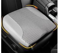 Lofty Aim Car Seat Cushion, Comfortable Memory Foam Seat Pillow for Driving, Sciatica-Back Pain Relief, Cushion for Car-Truck, Office, Wheelchair - Gray