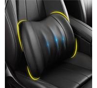 Lofty Aim Lumbar Support Pillow for Car, Memory Foam Lumbar Pillow for Lower Back Pain Relief - Back Cushion for Driving, Chair Support for Car-Office Chair, Wheelchair - Classic Black