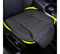 Lofty Aim Premium Car Seat Cushion, Driver Seat Cushion with Comfort Memory Foam & Non-Slip Rubber Bottom, Car Seat Pad Works with 95% of Vehicles and Office Chair or Home (4D Mesh - Black)