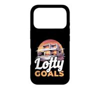 Lofty Goals Funny Real Estate Agent Pun Broker Case for iPhone 17 Pro