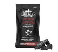 Log Barn Restaurant Grade Lumpwood Charcoal (1 x 10Kg Bag). Lump Wood Charcoal for BBQs & Catering. Long-Burning Large Charcoal Pieces for Cooking - Genuine Log Barn Barbecue Charcoal