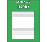 Log Book: Large, 7 Column, Multipurpose, Track Inventory, Time, Income and Expenses, Debit and Credit, Mileage, Orders, Visitors.