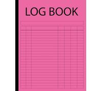 Log Book: Large Multipurpose 7 Column Tracker. Blank Headings to complete to design your own log book. Use to record Vehicle Mileage, Accounts, ... Activities, Expenses and More (Light Magenta)