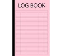 Log Book: Small Multipurpose 5 Column Tracker. Blank Headings to complete to design your own log book. Use to record Vehicle Mileage, Accounts, ... Activities, Expenses and More (Bubblegum)