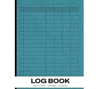 Log Book: The Ultimate All-Purpose 6 Column Record Book: Minimalist Design for Maximum Productivity