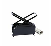 Log Briquette Maker | Eco-Friendly Paper Brick Fire Block Recycling Press | Durable Steel Construction | Black