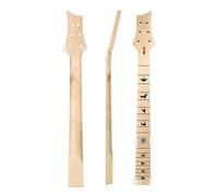 Log Color Guitar Neck Perforated Maple Closed Style 22 Fret Guitar Neck