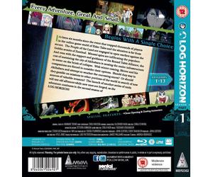Log Horizon - Season 2: Part 1 Blu-ray