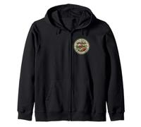 Log It Graze It Or Watch It Burn Forest Fire Prevention Zip Hoodie