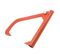 Log Lifter - Heavy Duty Steel Construction Stainless Finish High Load Capacity, Manual Wood Rolling Cutting Support Efficient Leverage Control, Firewood Processing Tree Trunk Handling Outdoor Forestry