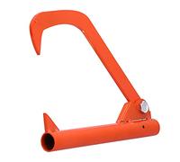 Log Lifter High - Strength Carbon Steel Cant Hook, Logging Tool with Rust - Resistant Coating, Heavy - Duty Log Roller for Logs up to 15.5 Inches, Includes Metal Hook Rod Screw Nut