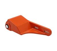 Log Peeler Wood Peeler Orange Log Debarking Tool with 2 Spare Blades Chainsaw Accessories Attachment for Wood Debarking Timber Framing Tool Debarking Device for Log Builders Sawmills Home Builders