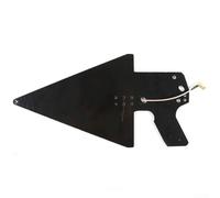 Log Periodic Antenna, HT6 Logarithmic Periodic Antenna 600MHz to 10GHz Directional 6.5dB Gain Signal Locator for EMC Testing, Low SWR Design Linear Polarization