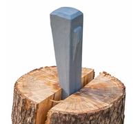 Log Splitter Firewood Tool - 5 lb Forge-Tempered Steel Wedge with Sharp Precision Blade, Durable Manual Wood Splitting Tool for Firewood, Fireplace, Camping, Outdoor & Home Use