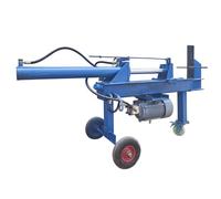 Log Splitter Log Splitter with Wheels Easy Movement Dry & Wet Wood Splits Firewood Home Garage Cabin Forest Logging