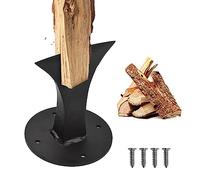 Log Splitter, Manual Log Splitter Wedge Heavy Duty Small Wood Kindling Splitter Manual Log Splitter, Outdoor Kindling Splitting Tool, Quick Splitter for Logs Heavy Duty Firewood Splitter