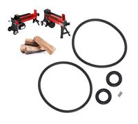 Log Splitter Seal Kit Rubber Hydraulic Electric Motor Replacement Pump Seal Kit for 4 5 6 7 8 Ton Log Splitters