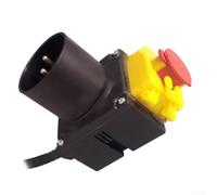 Log Splitter Switch, Electromagnetic Switch, For Wood Splitter, IP54 for PROTECTION, 250V, 6.3cm X 0.8cm