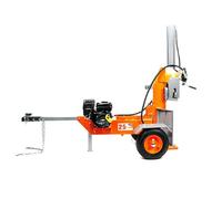 Log Splitter Vertical & Horizontal Dual Use Log Splitter Hardwood Splitting Easy Mobility Home Farm Wood Processing