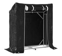 Log Store Fireplace Log Holder Wood Storage Firewood Rack Fire Wood Rack vidaXL