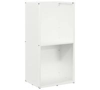 (white) vidaXL Firewood Rack Olive Green 40x30x80 cm Cold-rolled steel