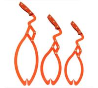 Log Tongs with Reinforced Pivot Mechanism for Smooth Operation and Consistent Force Distribution During Lifting Tasks (8in)