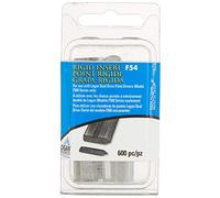 Logan Dual Drive Elite Refills 600-Rigid Point, Black, Each