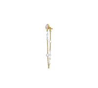 Logan Hollowell 18K yellow gold Eau De Rose diamond earrings OS