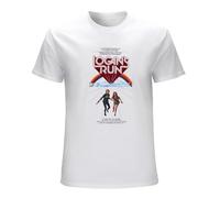 Logans Run V4 M.York J.Agutter Mens T-Shirt Movie Michael Anderson White XL