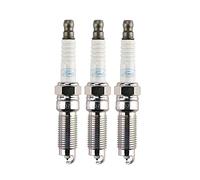 LOGEA Automotive spark plugs 3pcs Spark Plugs Set Compatible with Ford Fiesta VI 1.0 Ecoboost 100& 125 09/12- SILZNAR8C7H Auto Parts