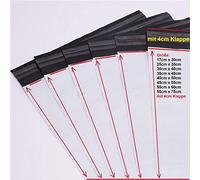 logei 100pcs Strong White Mailing Post Mail Seal Postal Bags Sacks Envelopes Mailers Self Seal (35cm x 45cm+5cm)