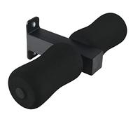 LoGest Wall Mounted Nordic Hamstring Curl Machine - Compact Fitness Training Equipment - Steel & Foam Padded Ankle Bar Versatile Workout Tool for Nordic Curls Spanish Squats Sit-Ups Core Twists & More
